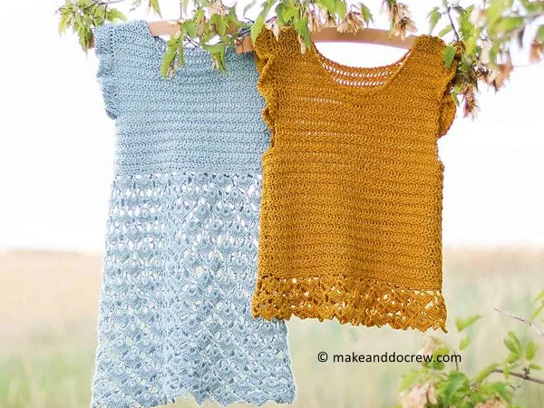 crochet Idlewild Dress free pattern
