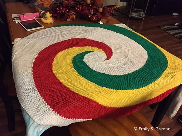 Kaylee's Swirl Blanket