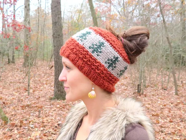 Rippled Timberline Beanie