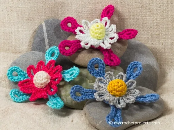 Futuristic Crochet Flower