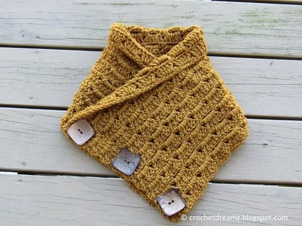 Alice Button Cowl